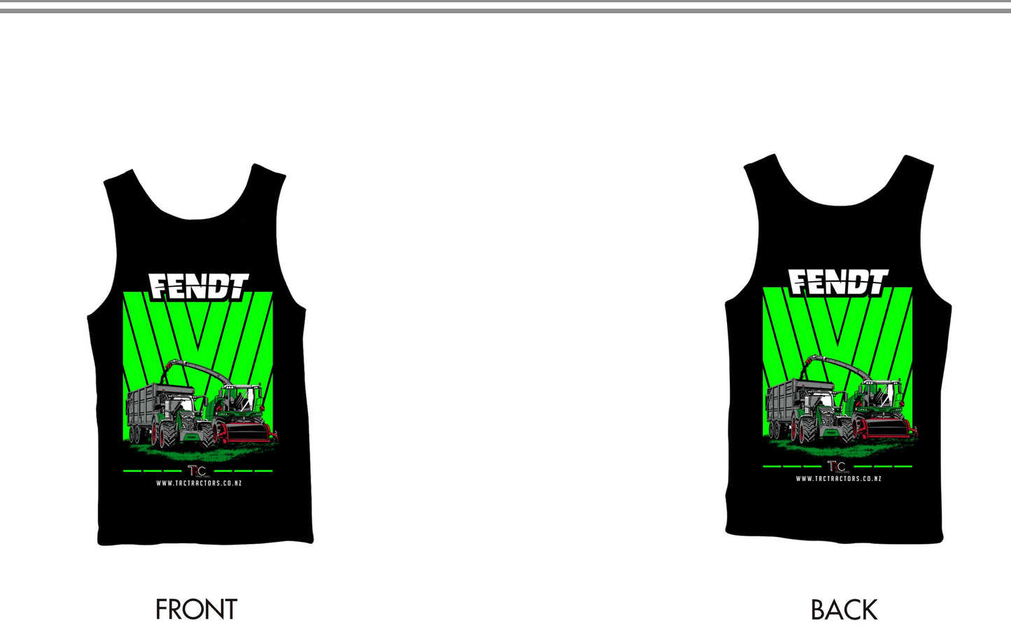 Fendt Hi Vis Singlet 2025 Design