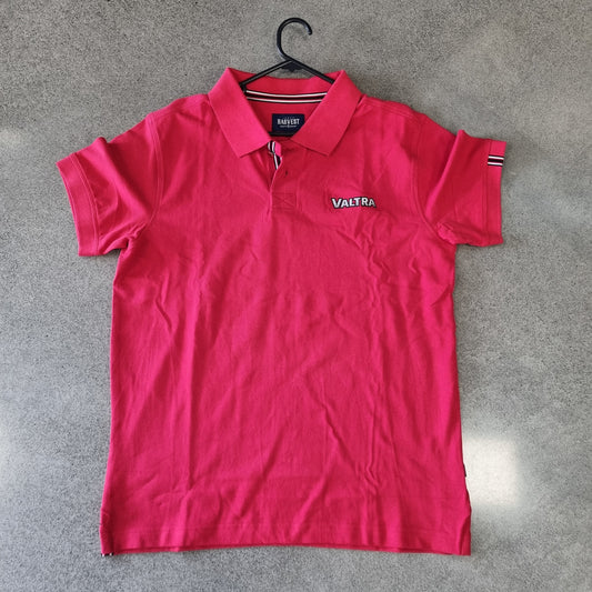 End of Line Men's Valtra Red Polo