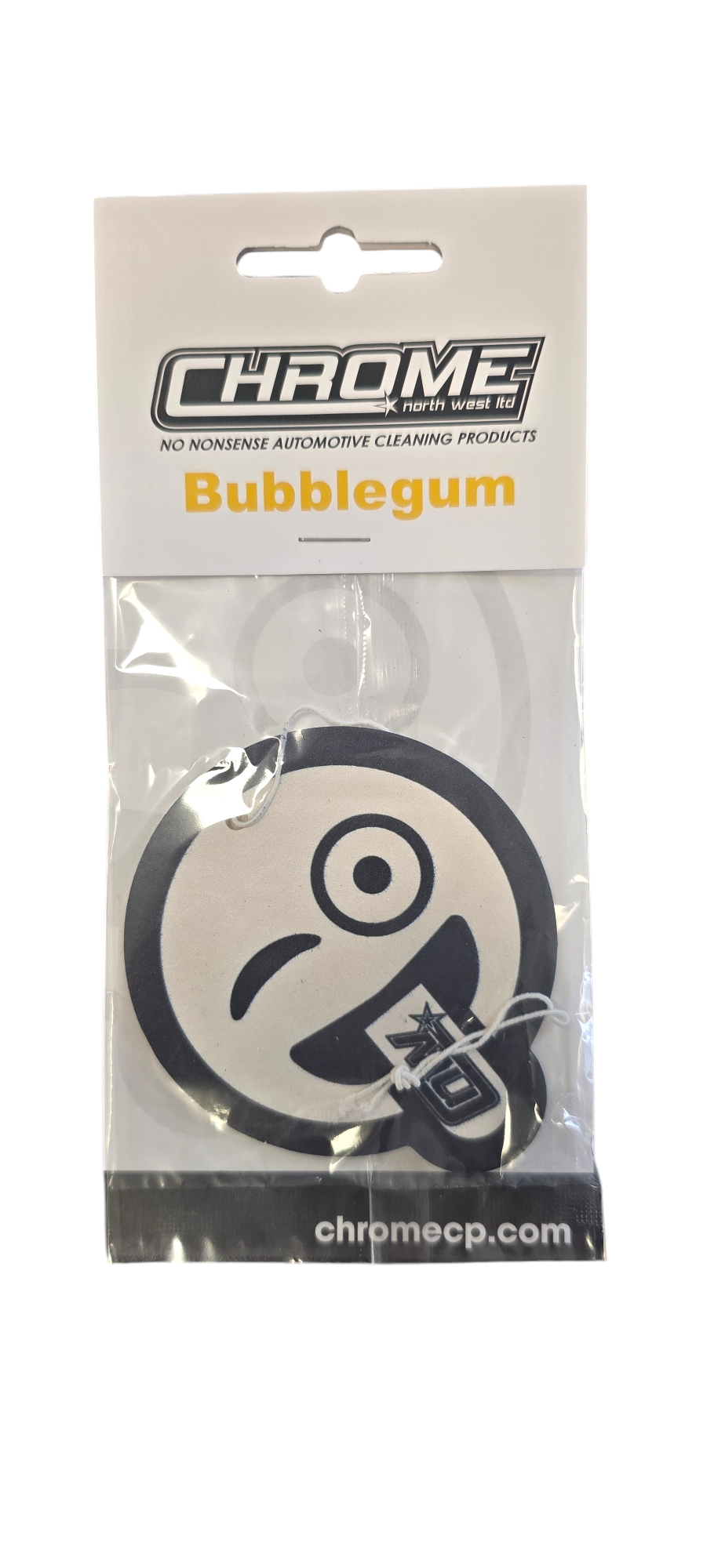 Chrome Emoji Air Freshener Bubblegum