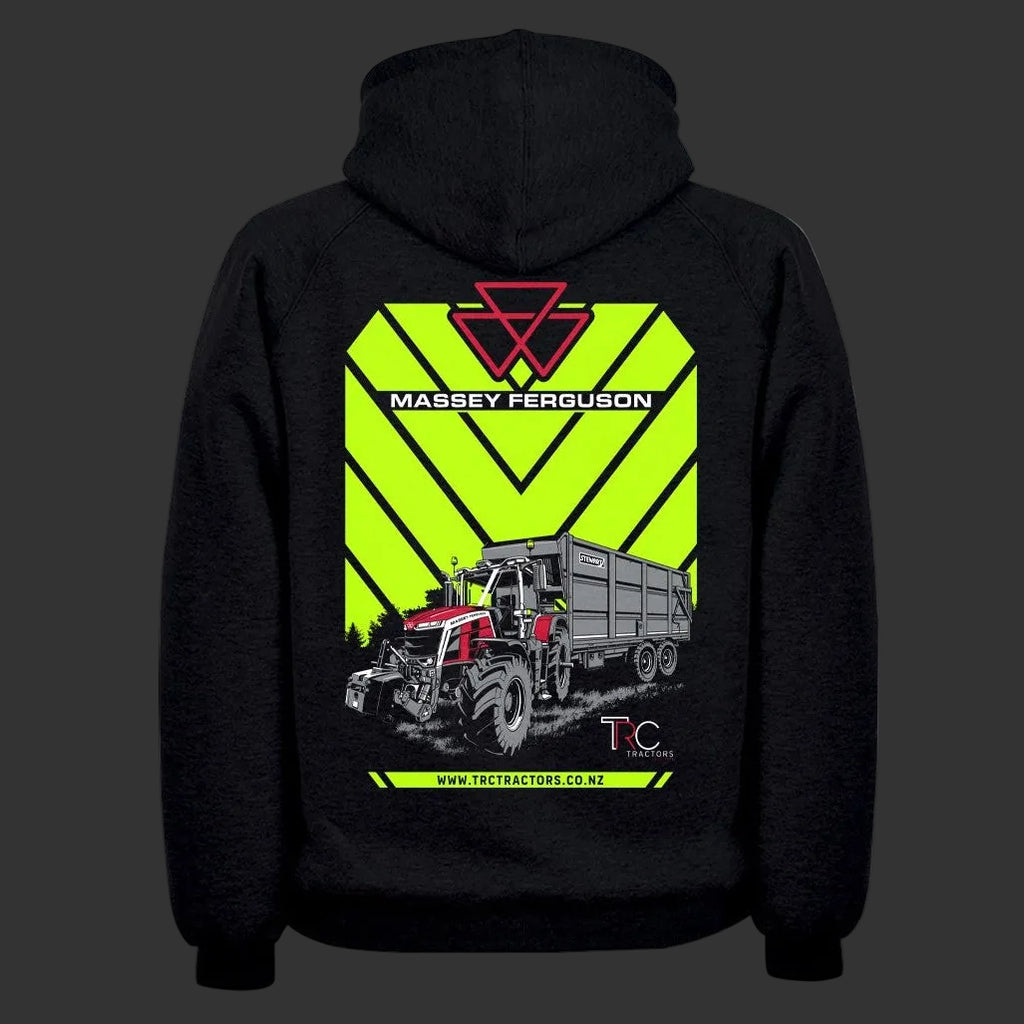 Kids Hi Vis Massey Ferguson Hoodie
