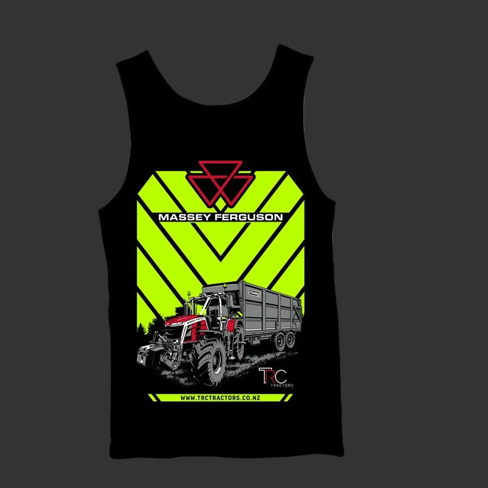 Massey Ferguson Hi Vis Singlet 2025 Design