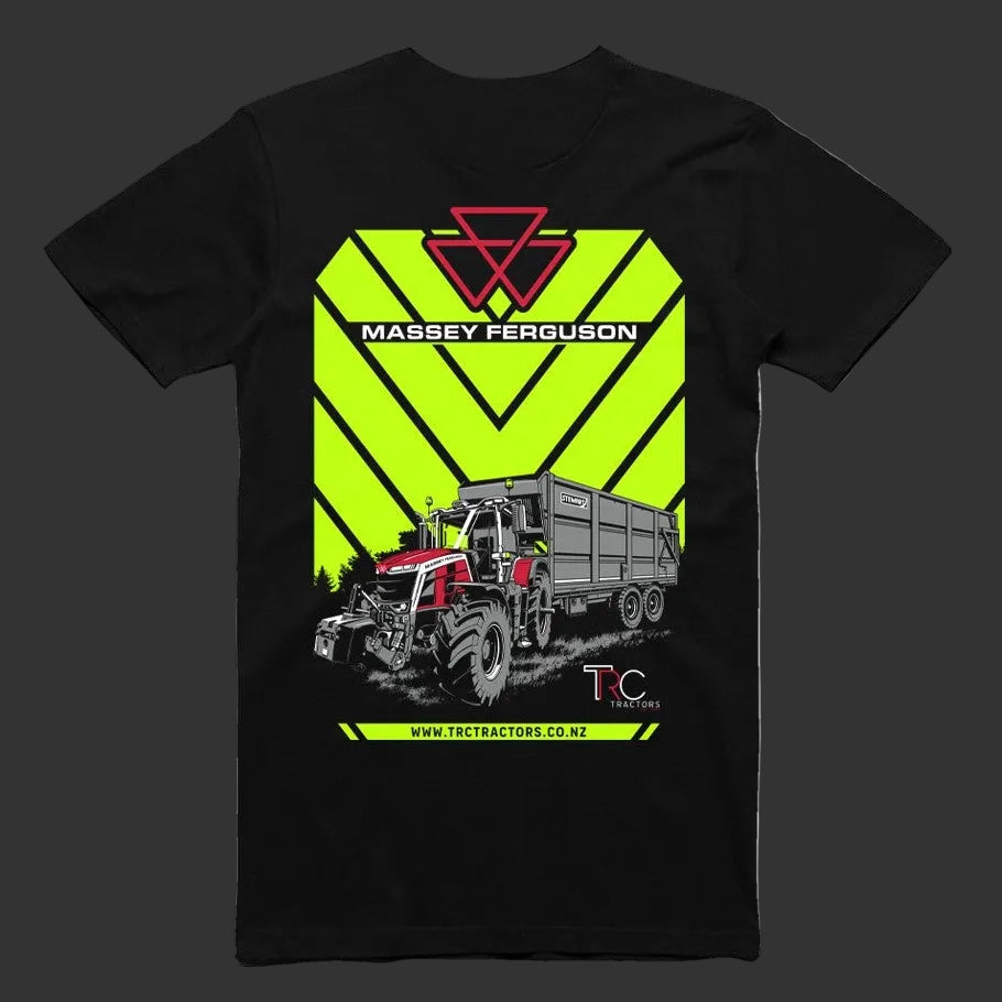 Kids Hi Vis Massey Ferguson Tshirt New Design 2025