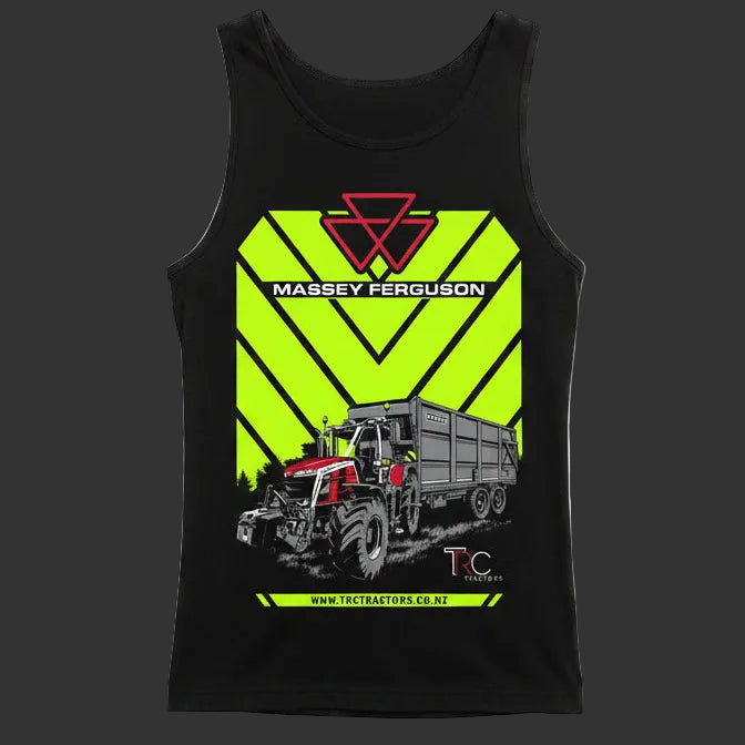 Massey Ferguson Hi Vis Singlet 2025 Design