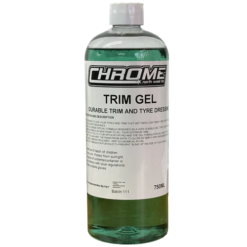 Chrome Trim and Tyre Gel 750ml