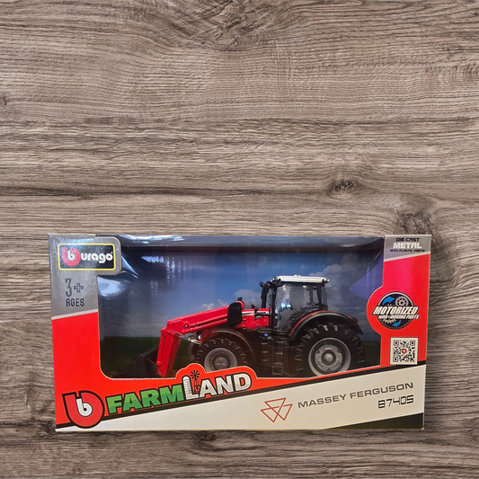 Burago Farmland Die-cast metal Massey Ferguson Toy Tractor